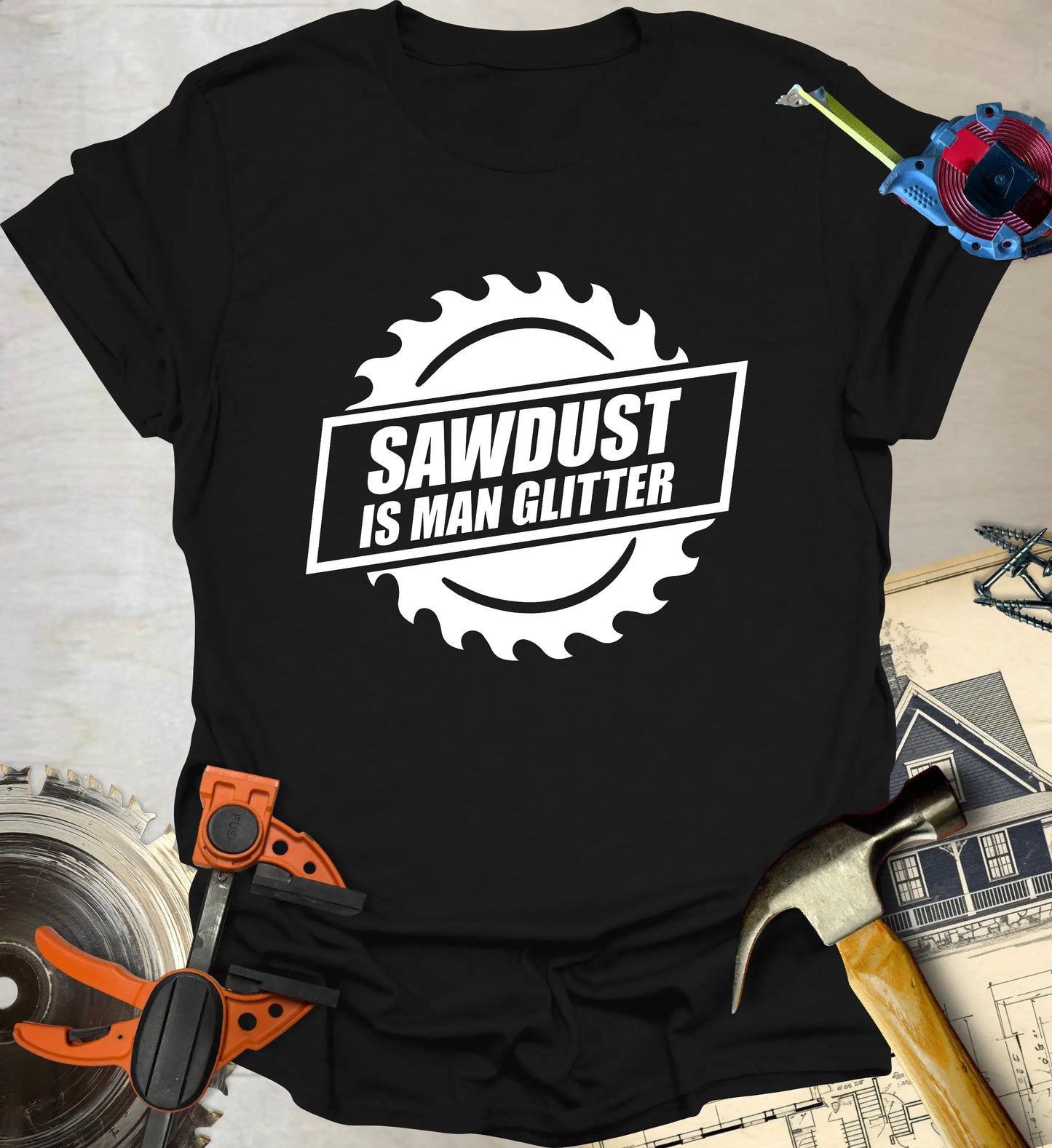 Man Glitter T-Shirt