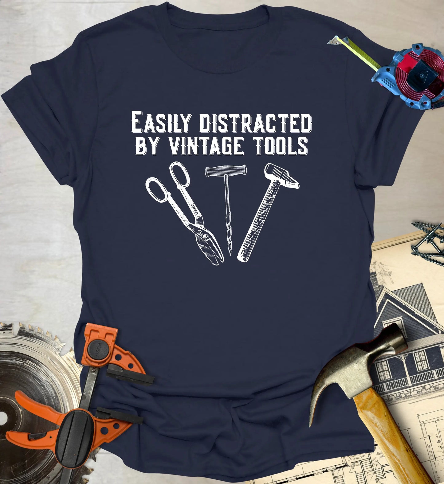 Easily Distracted Vintage T-Shirt