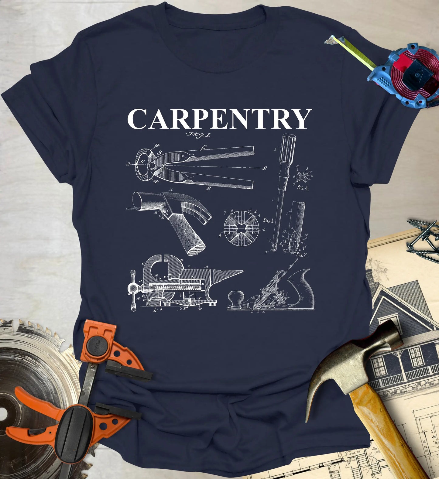 Carpentry Tools T-Shirt