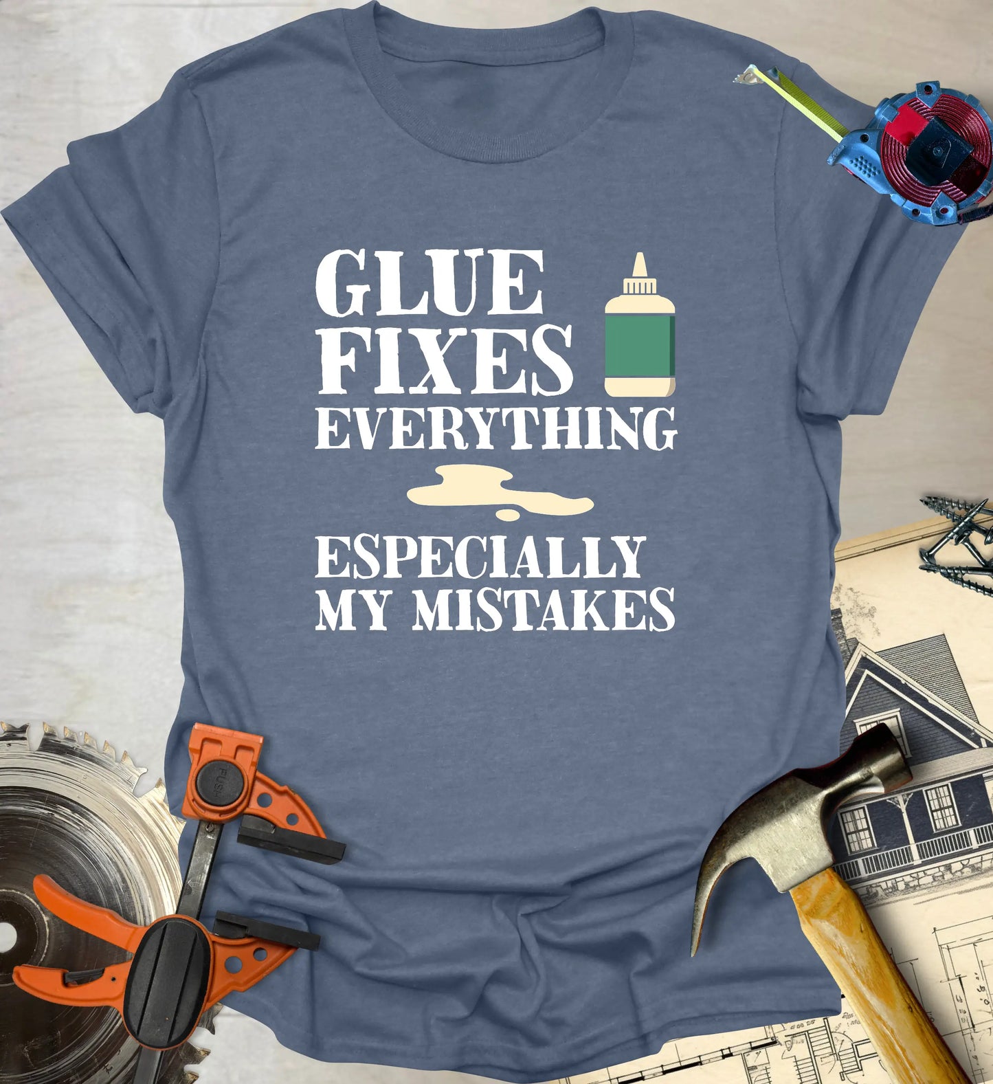 Glue Fixes T-Shirt