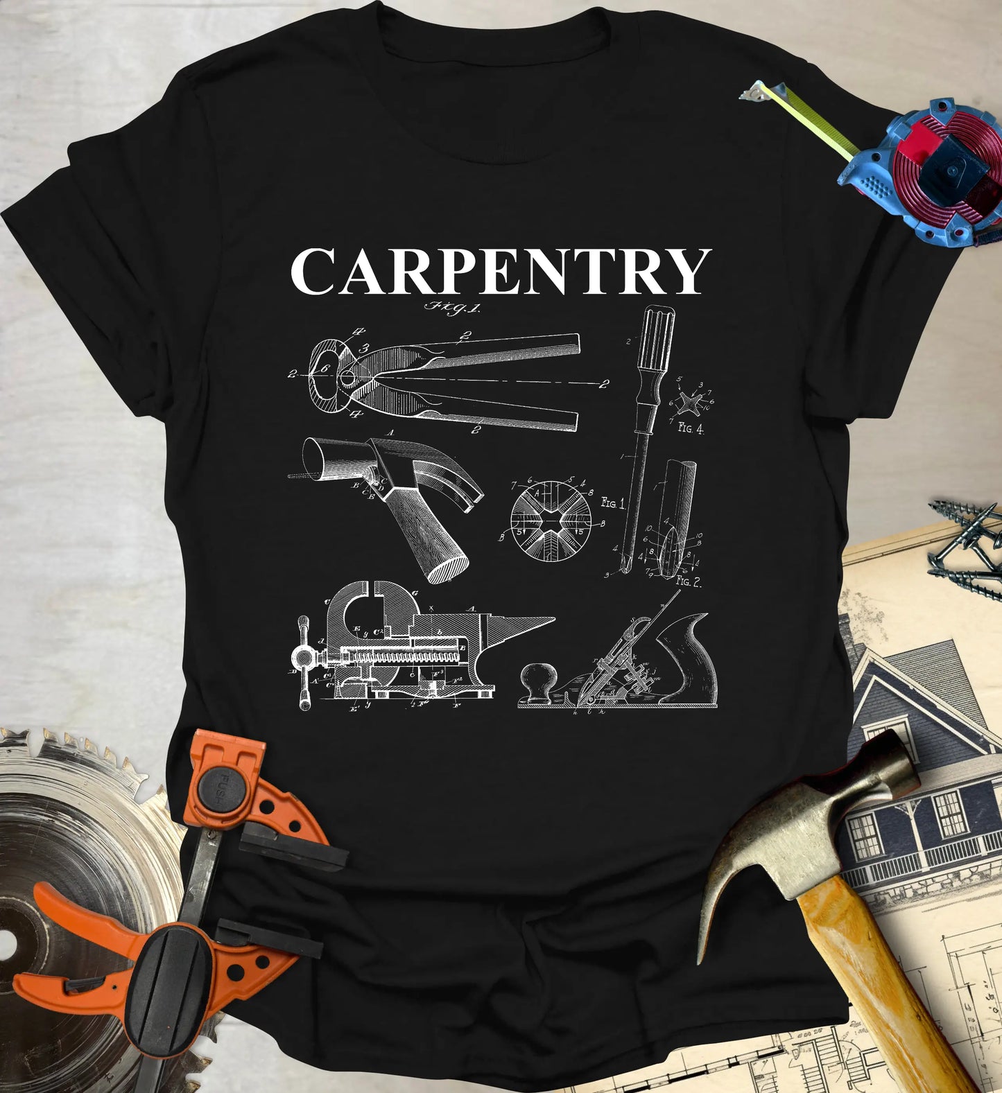 Carpentry Tools T-Shirt