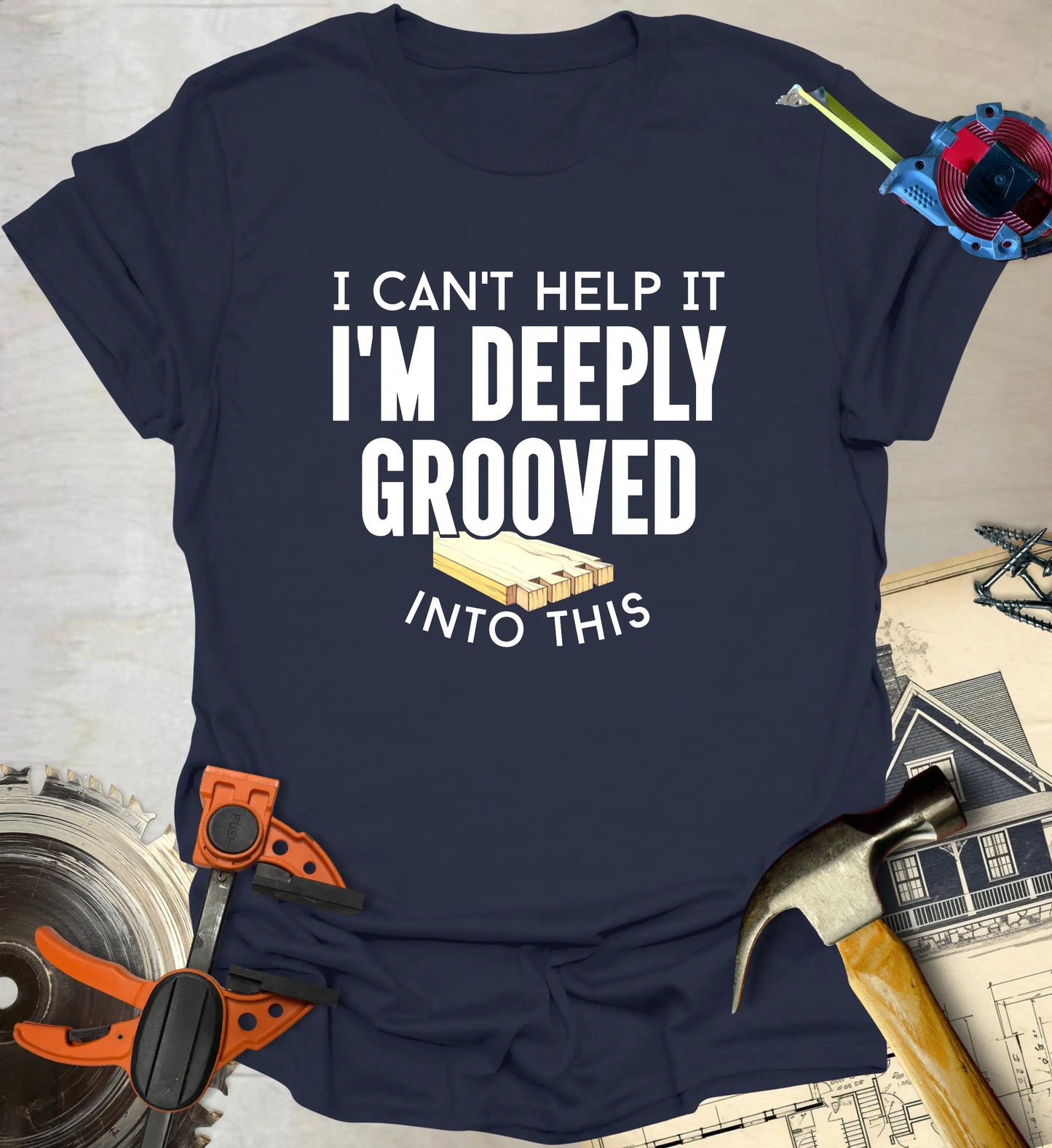 Grooved Into This T-Shirt