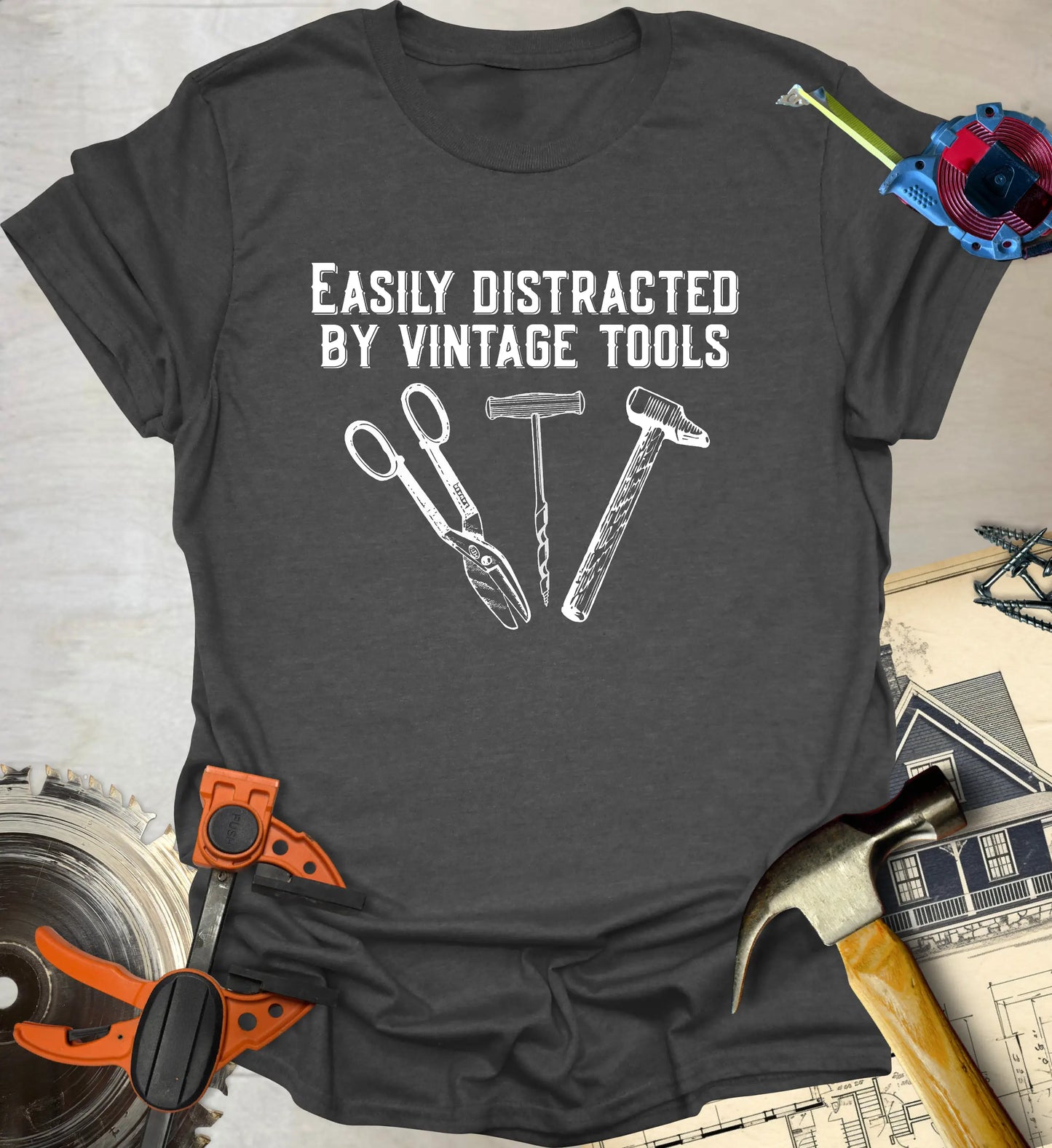 Easily Distracted Vintage T-Shirt