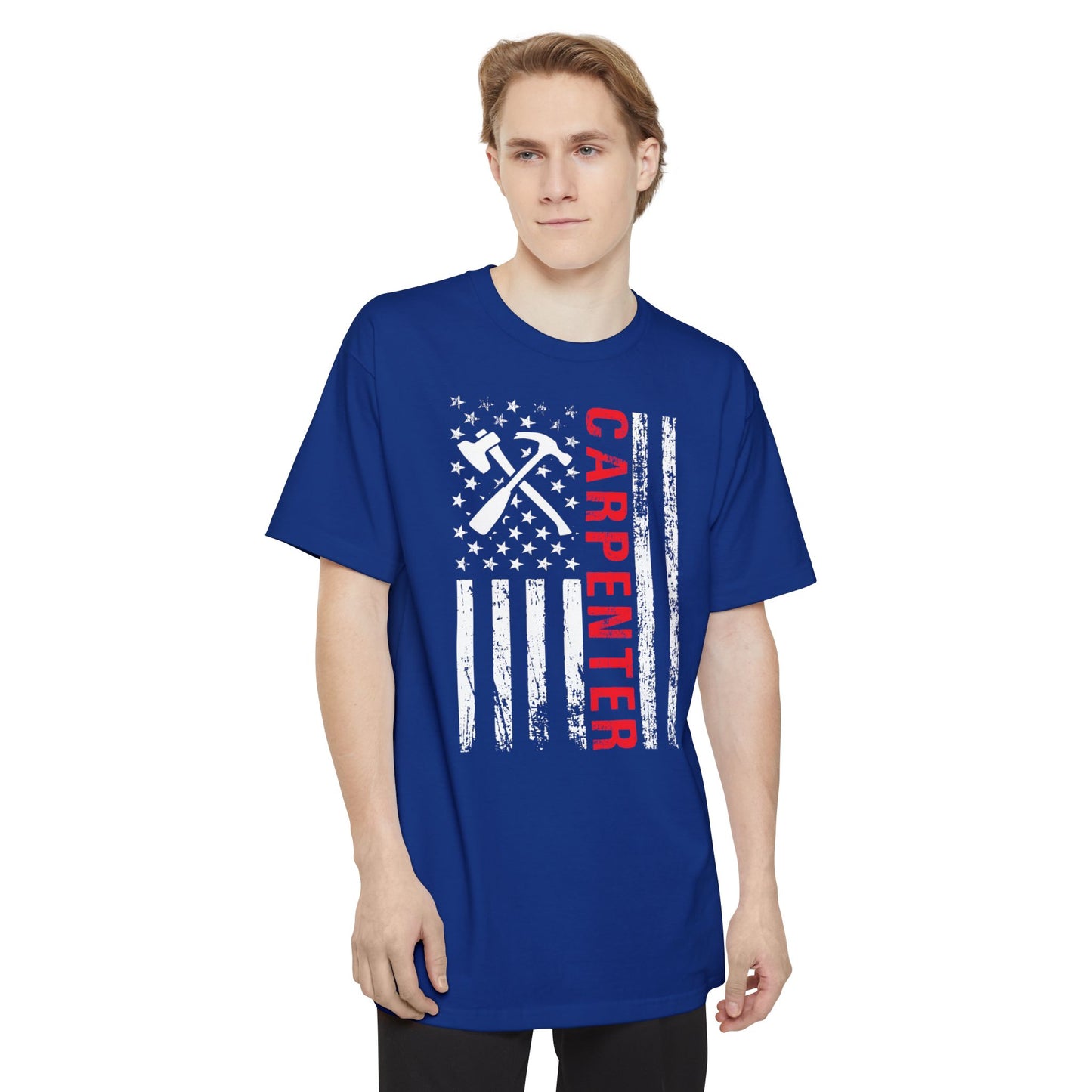 American Flag - Unisex Tall Beefy-T