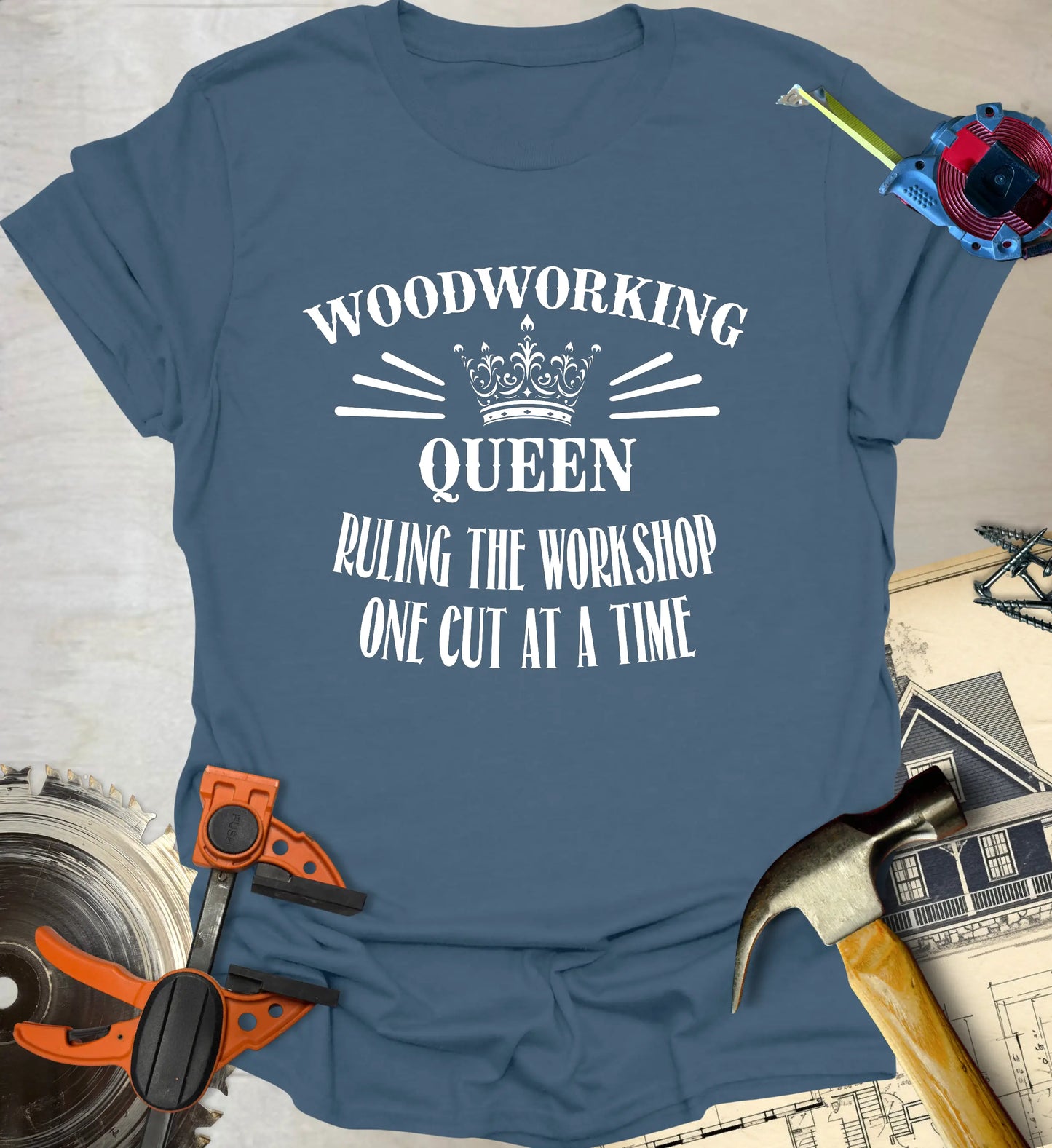 Woodworking Queen T-Shirt
