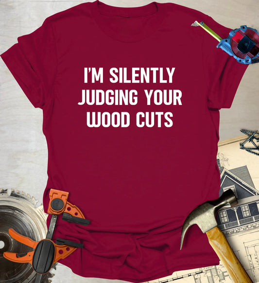 Judging Wood Cuts T-Shirt