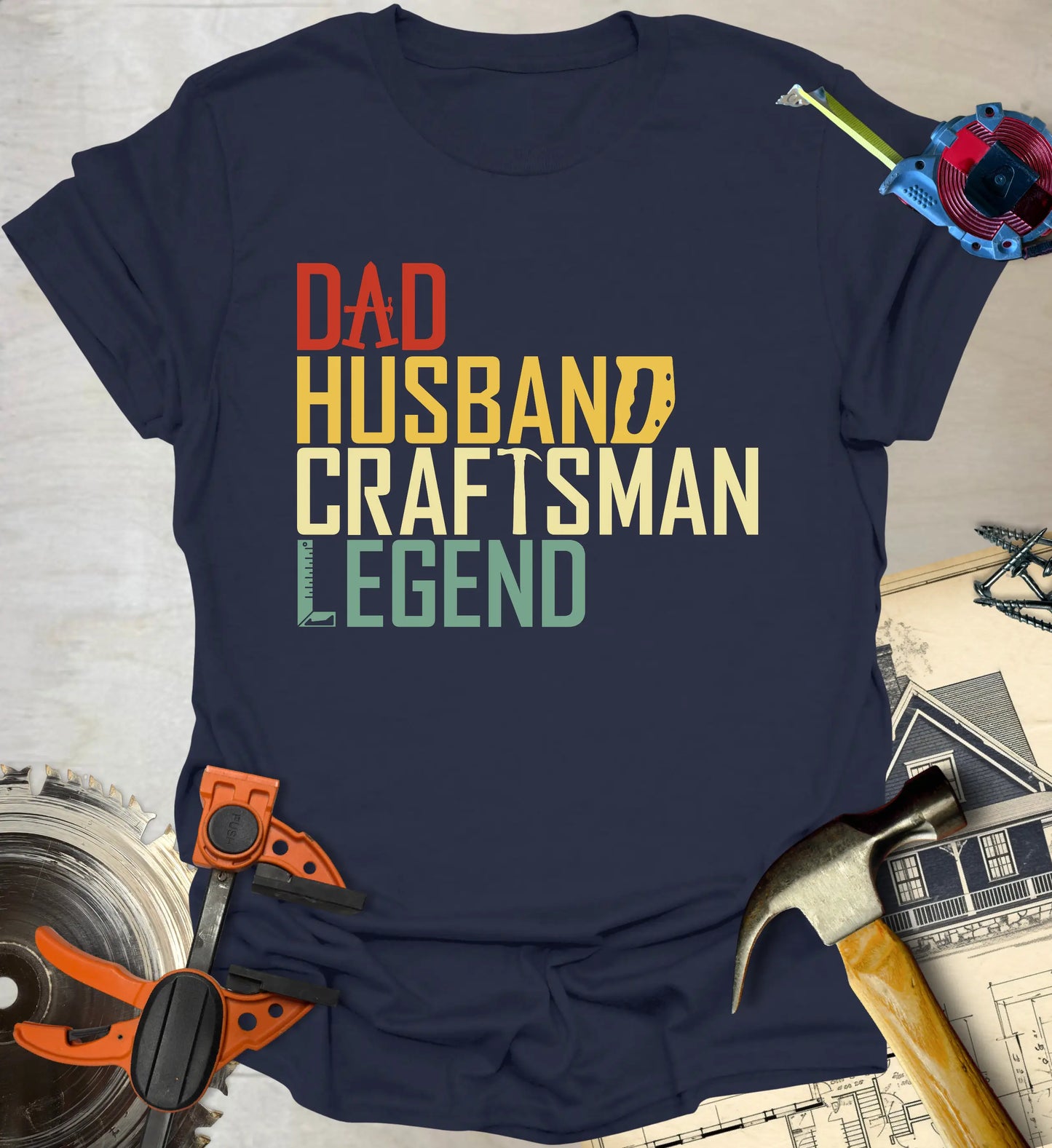 Dad Craftsman Tools T-Shirt