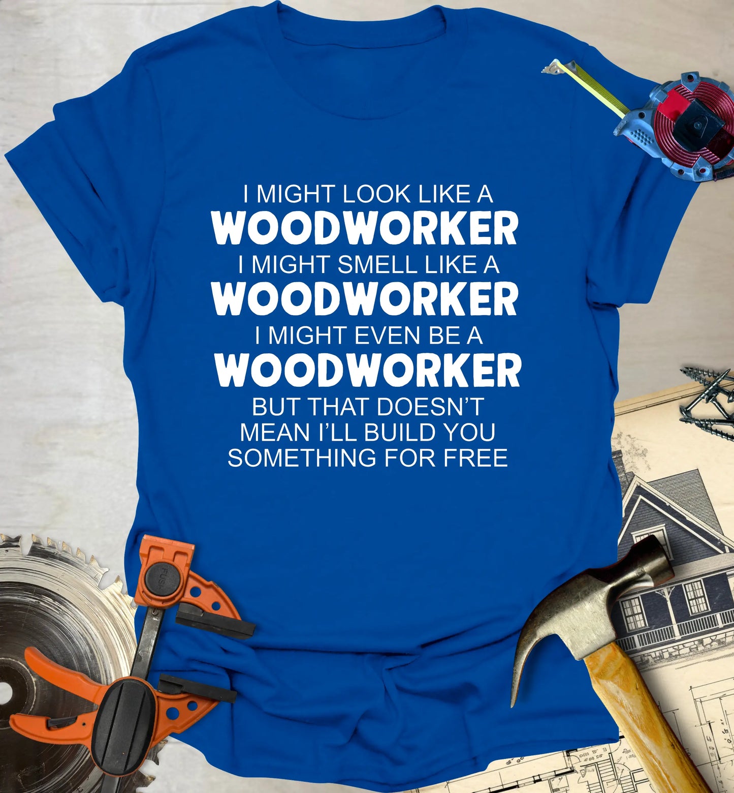 Won't Work Free T-Shirt