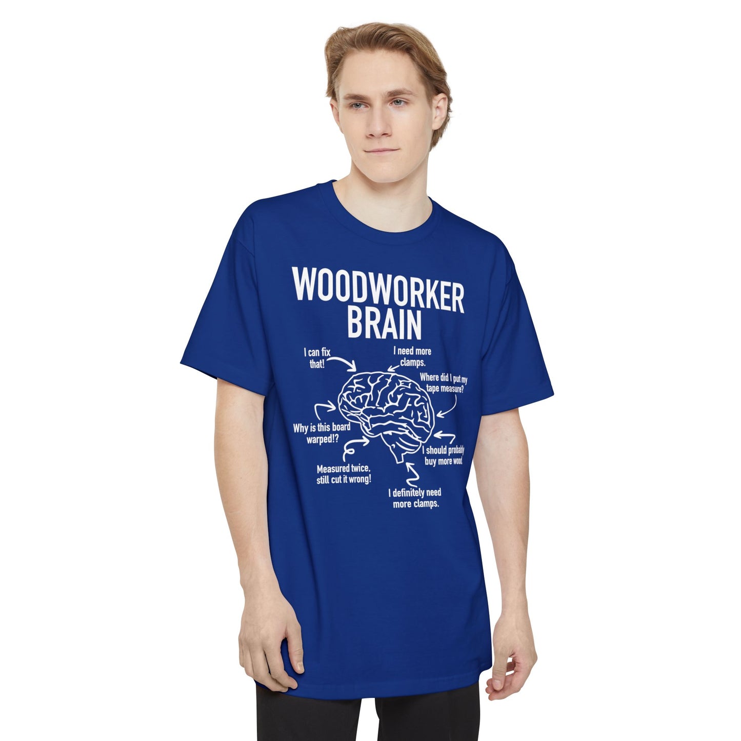 Woodworker Brain - Unisex Tall Beefy-T