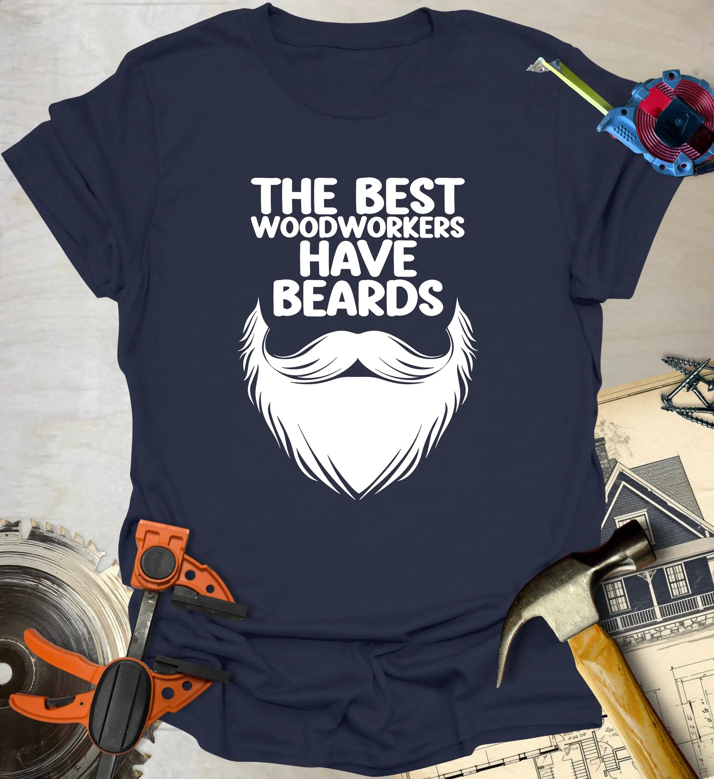 Woodworker Beard T-Shirt
