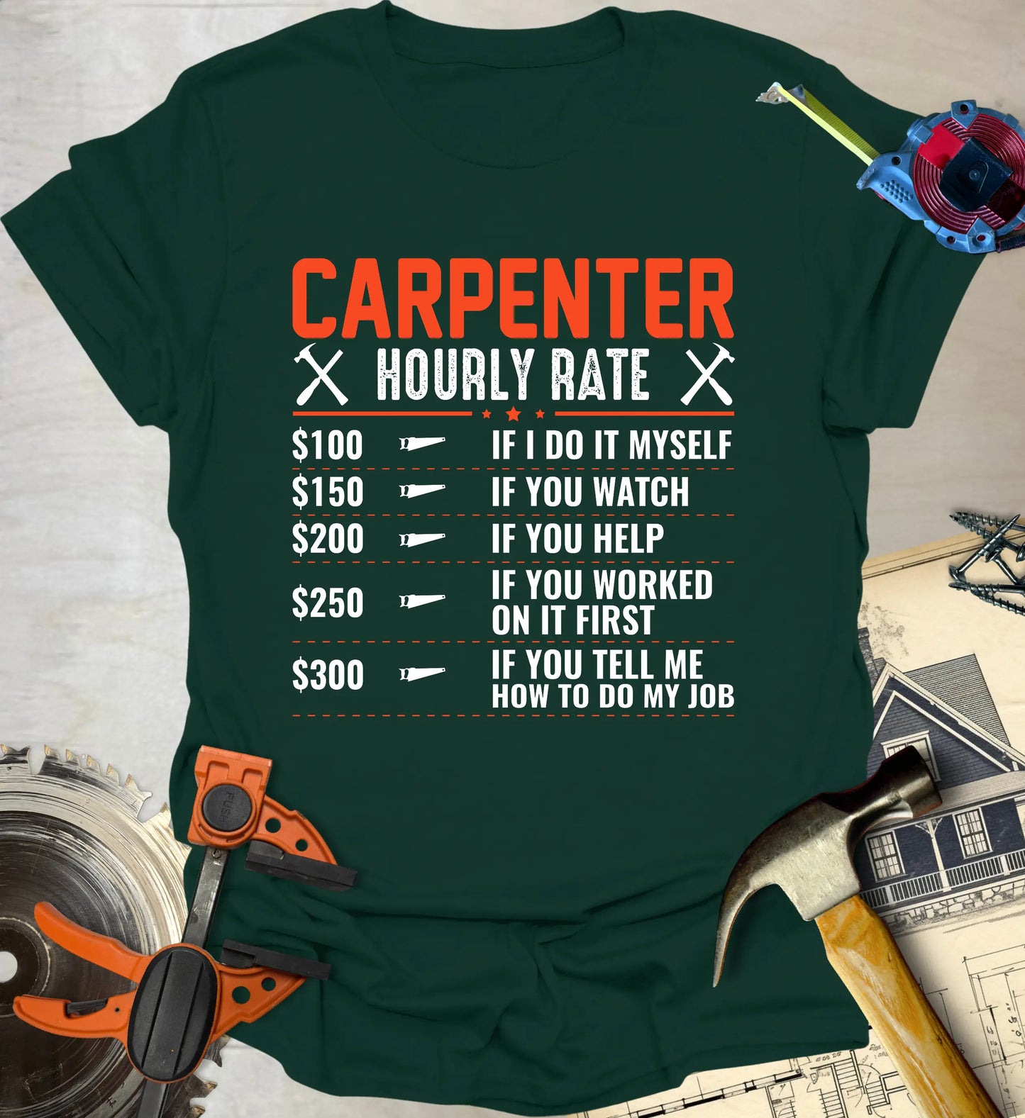 Hourly Rate T-Shirt