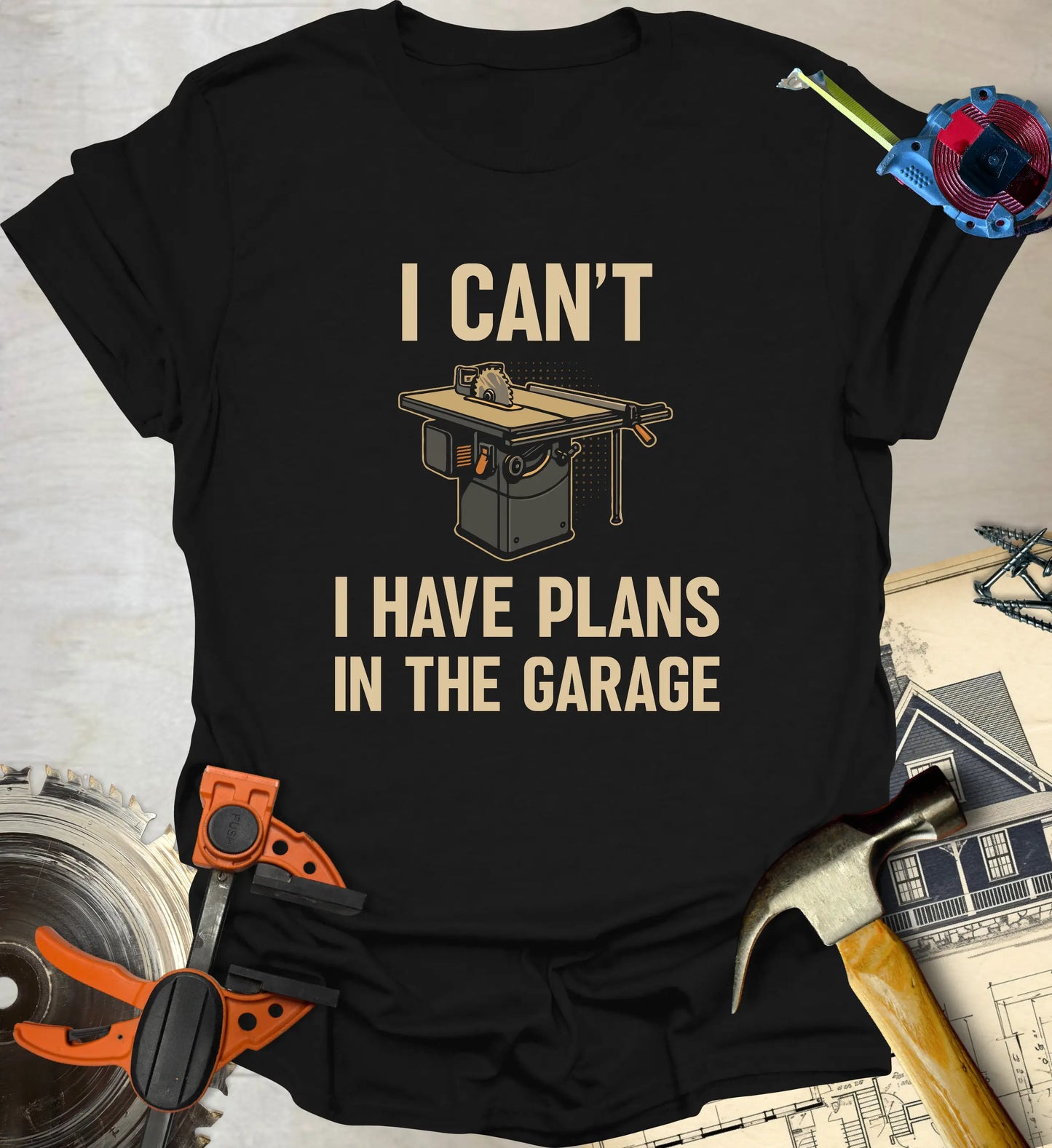 Garage Plans T-Shirt
