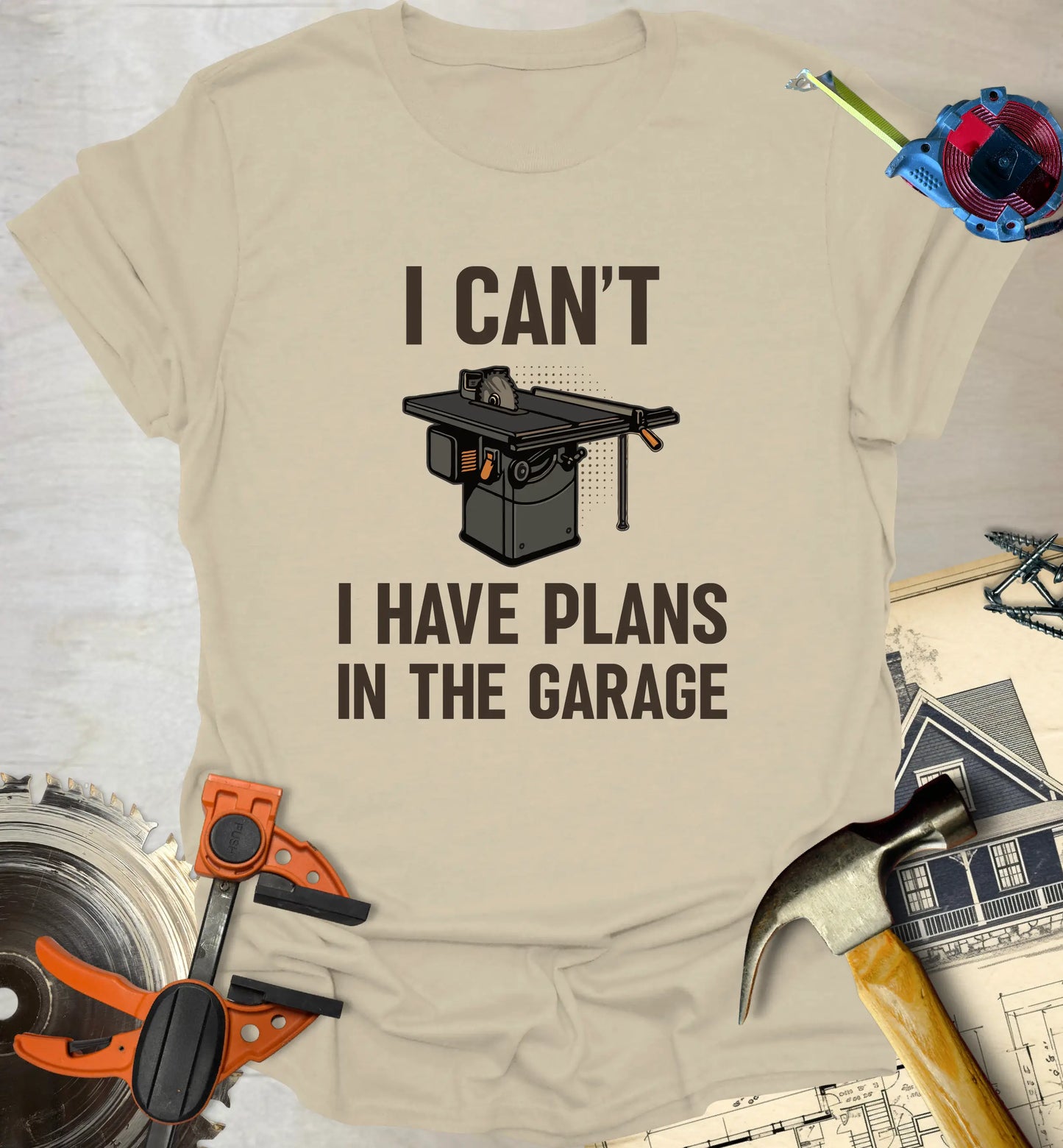 Garage Plans T-Shirt