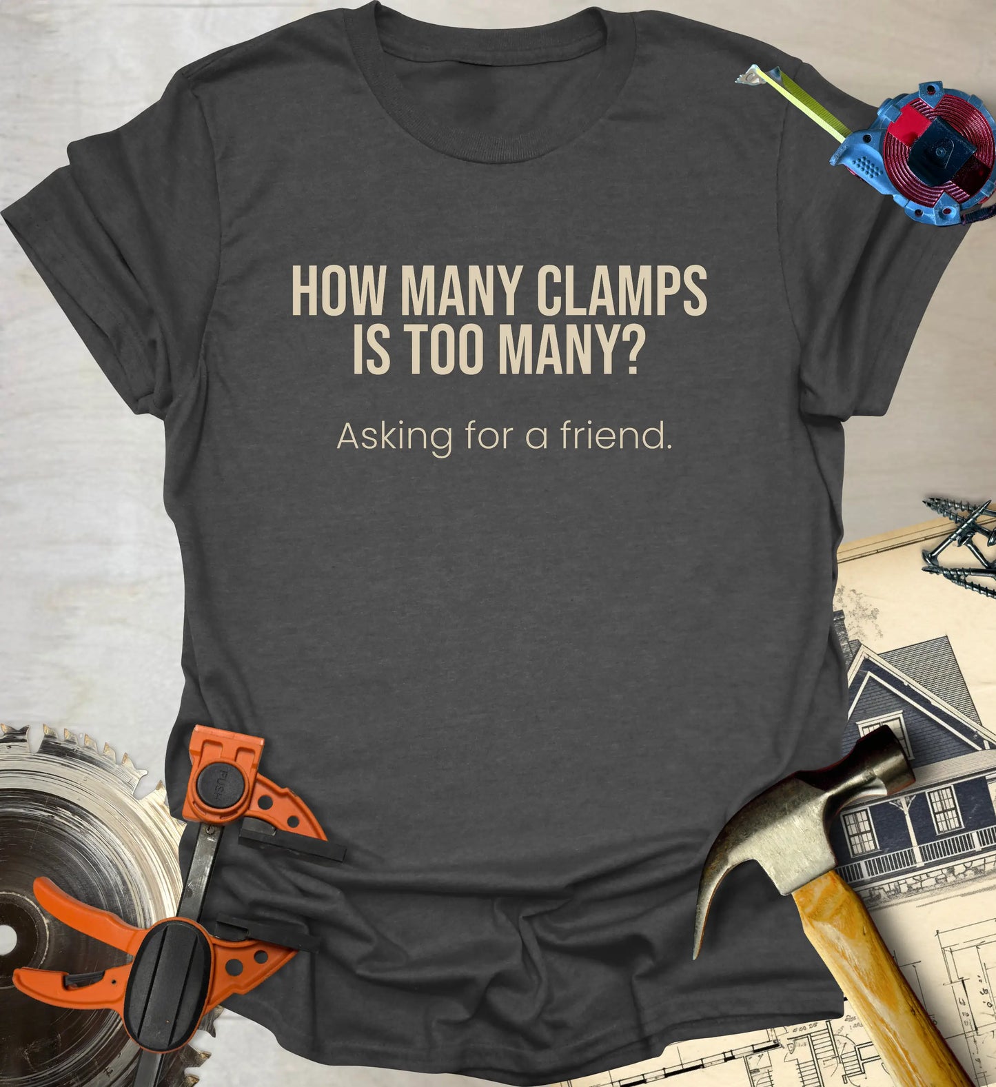 How Many Clamps T-Shirt