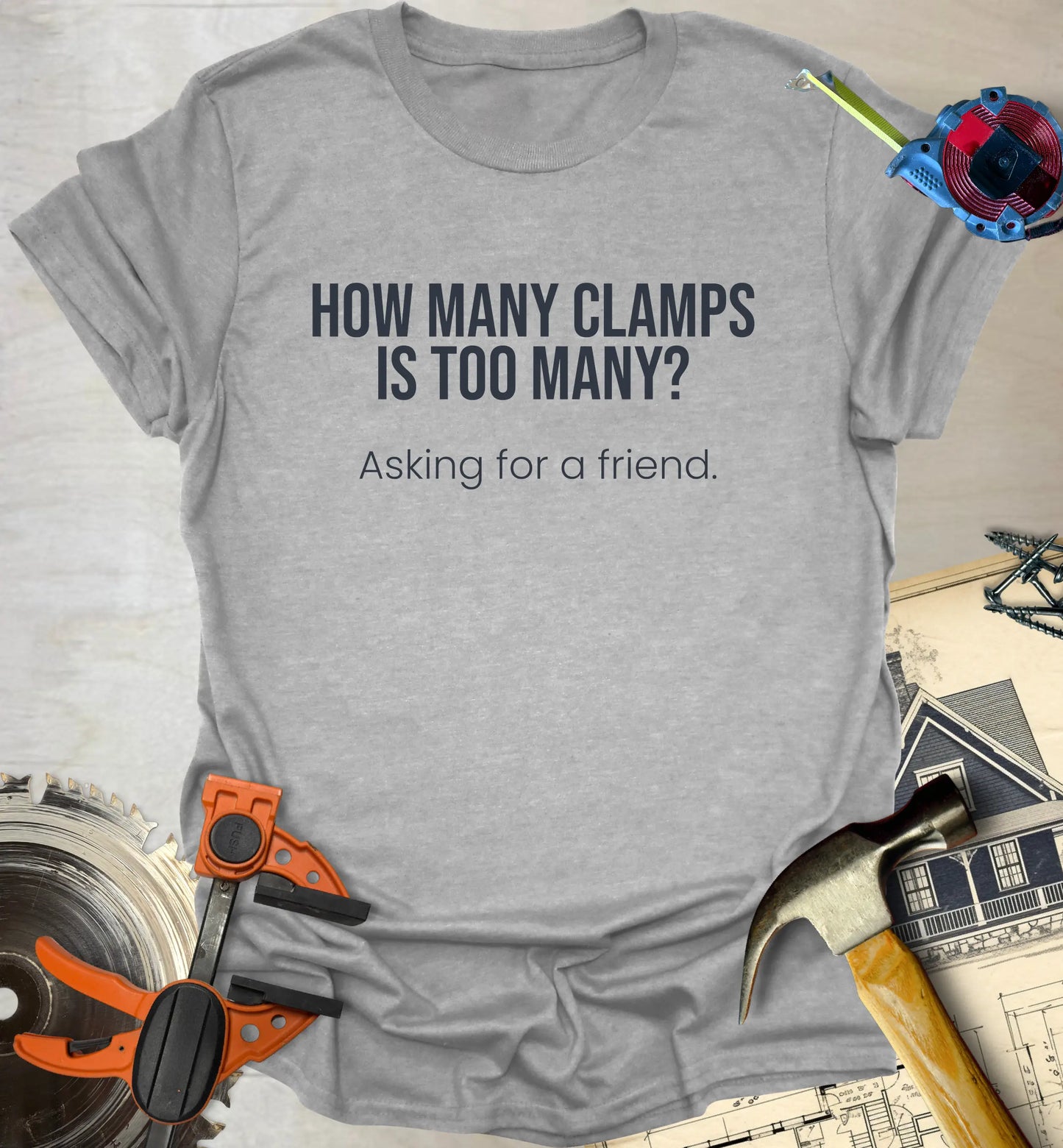 How Many Clamps T-Shirt