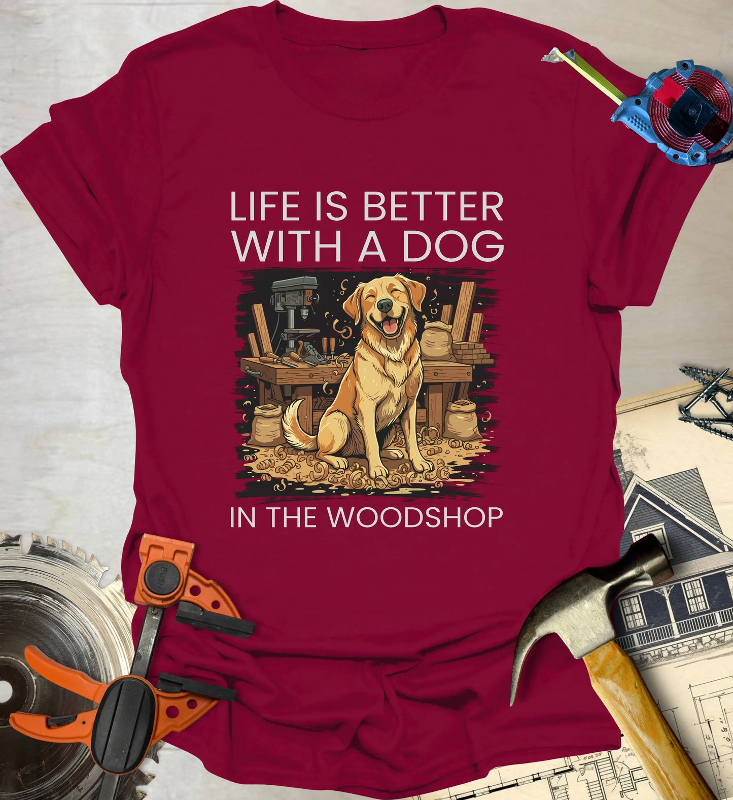 In the Woodshop T-Shirt