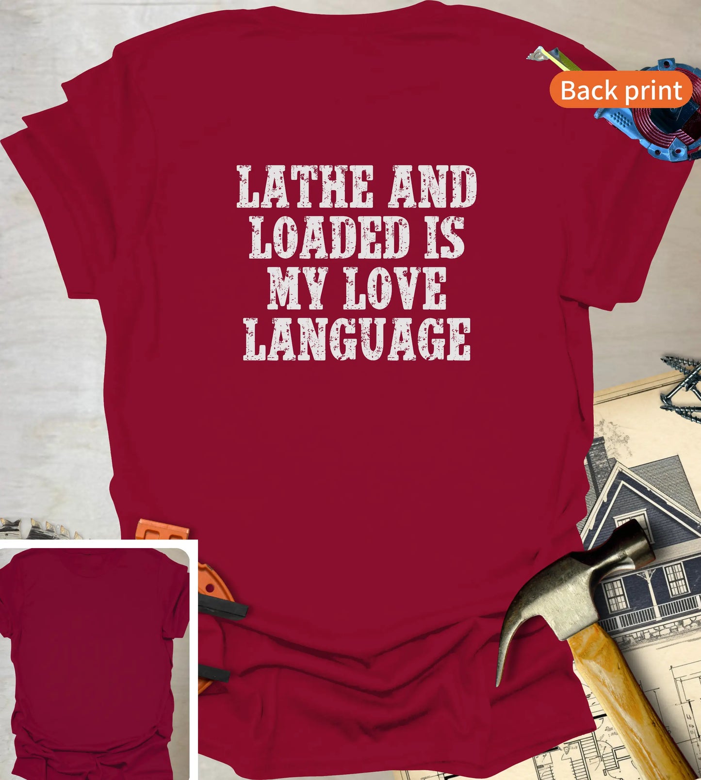 Lathe and Loaded T-Shirt