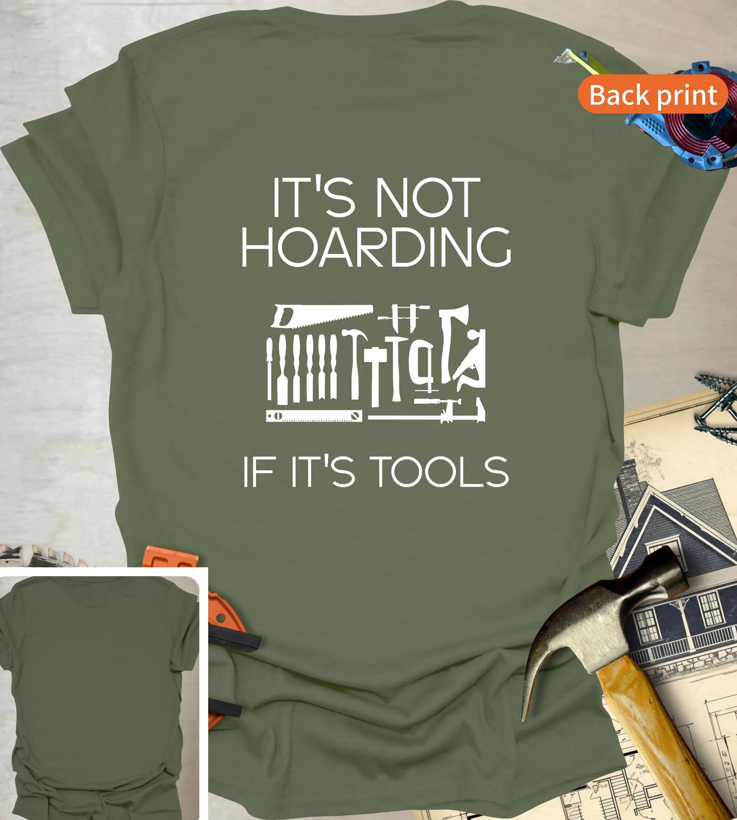 Not Hoarding Back T-Shirt