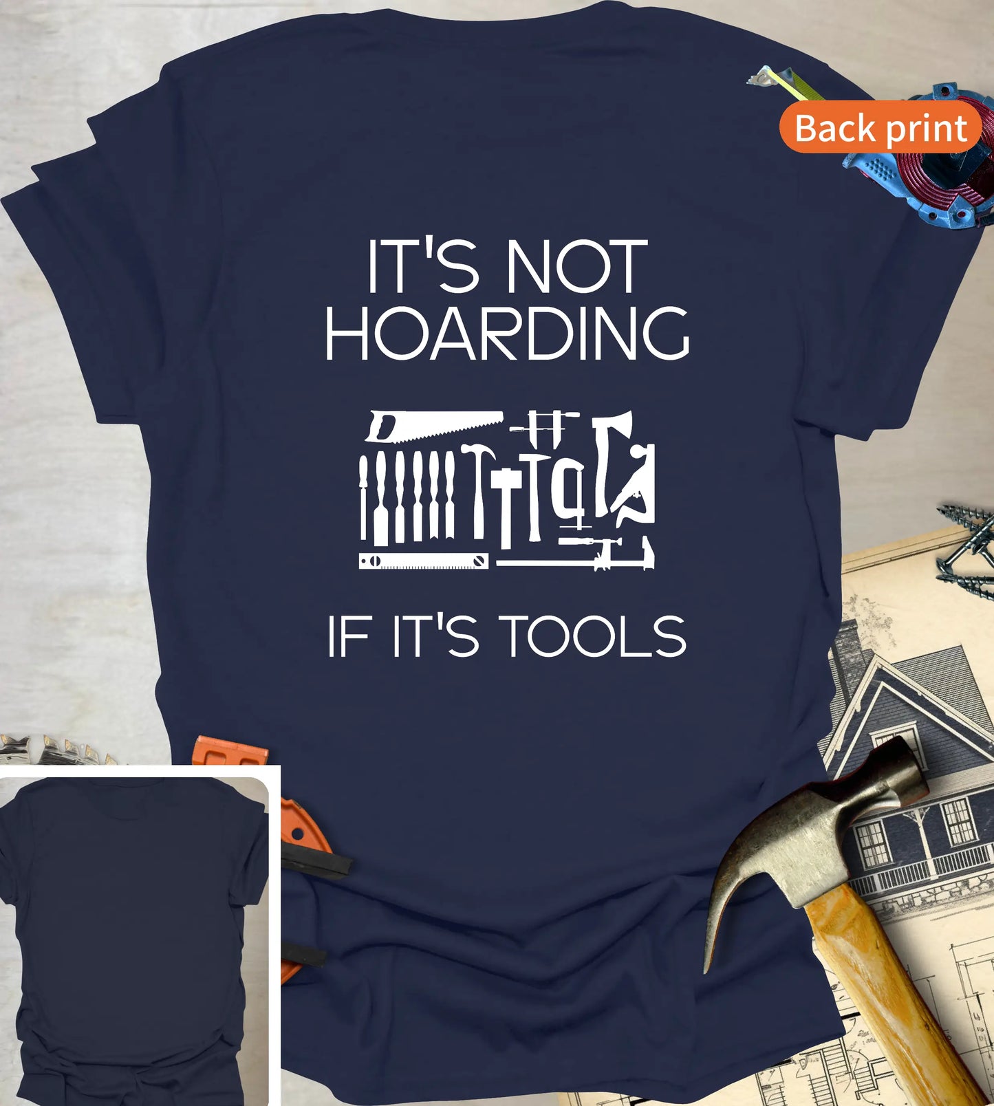 Not Hoarding Back T-Shirt