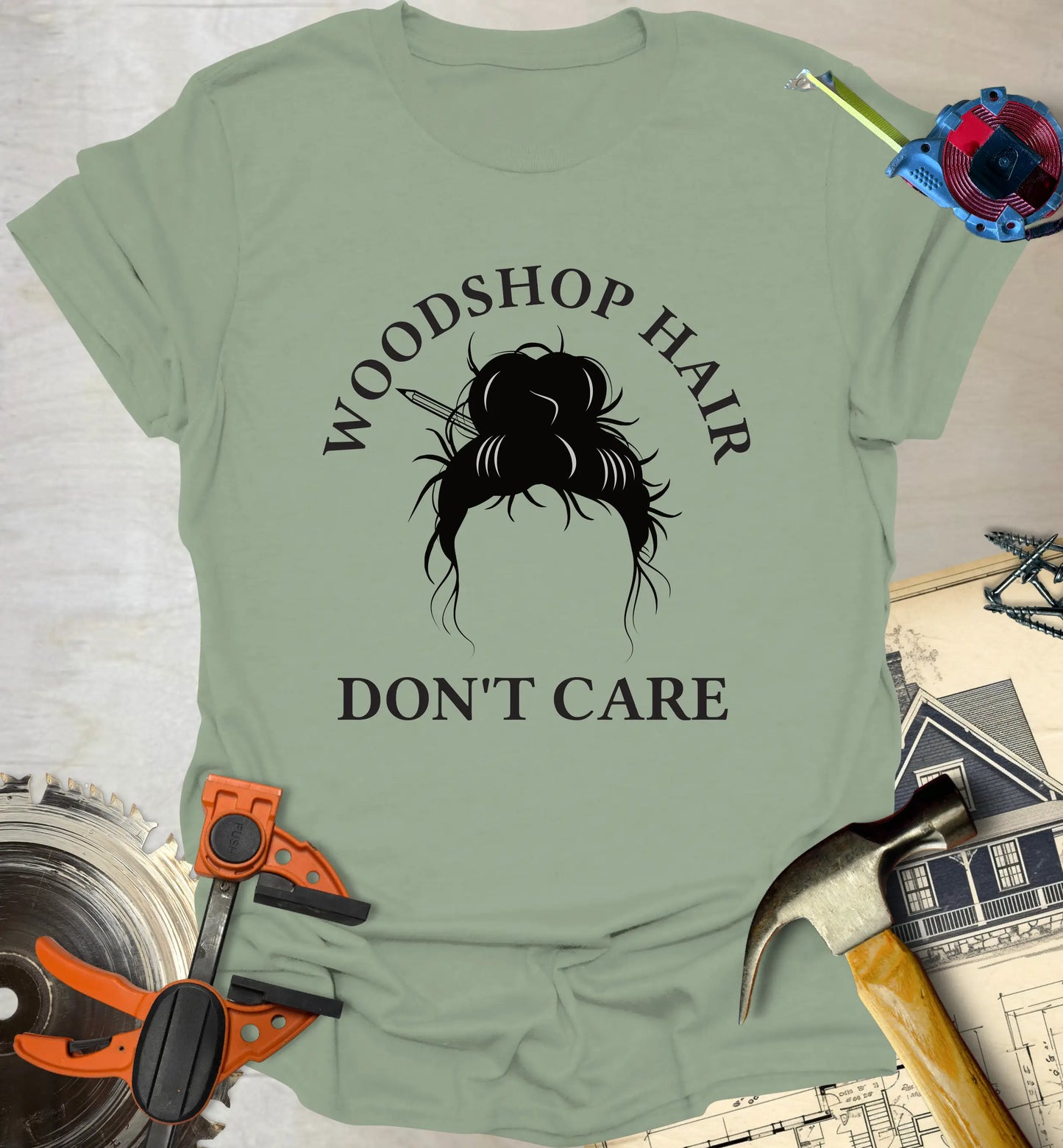 Woodshop Hair T-Shirt
