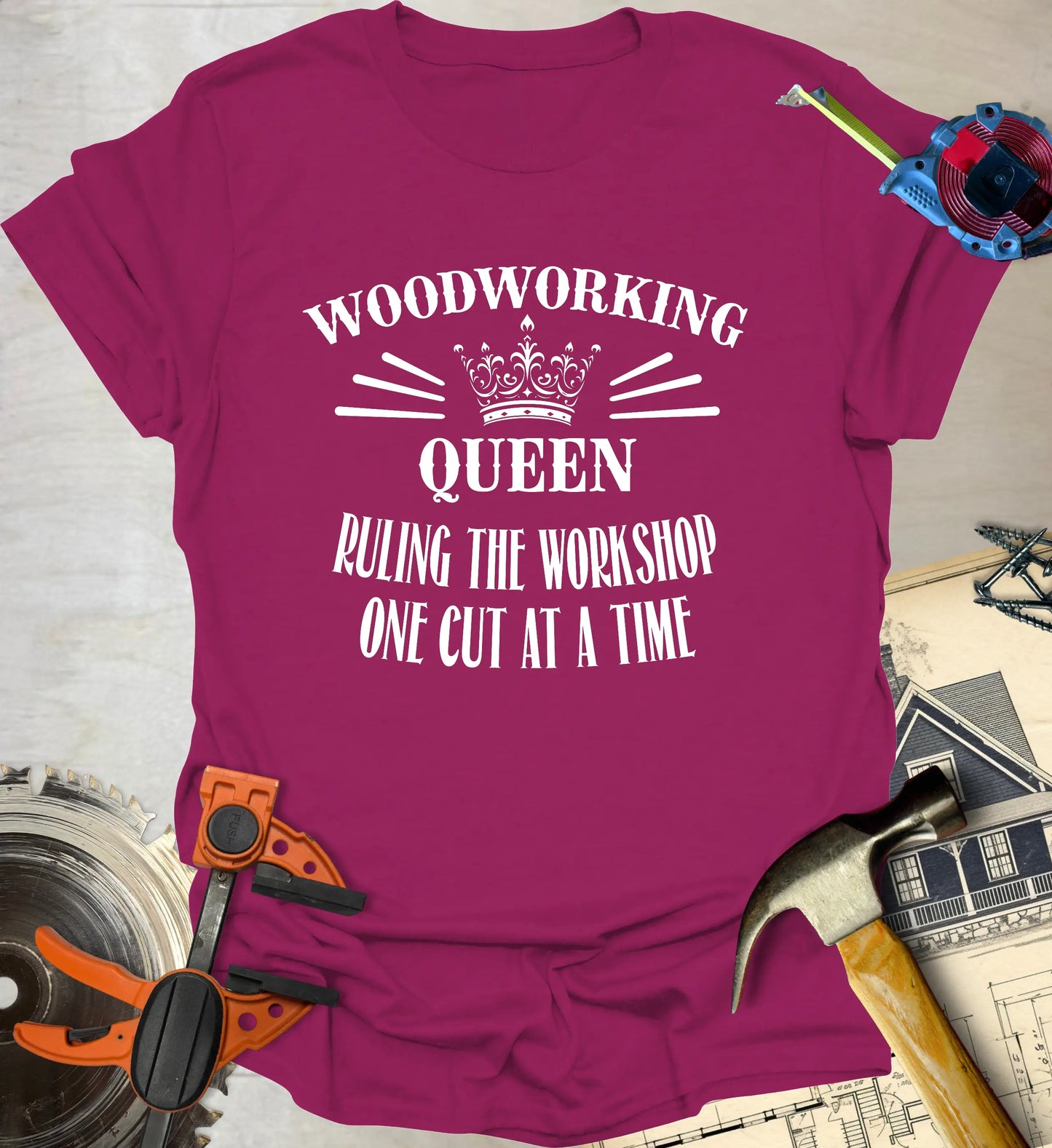 Woodworking Queen T-Shirt