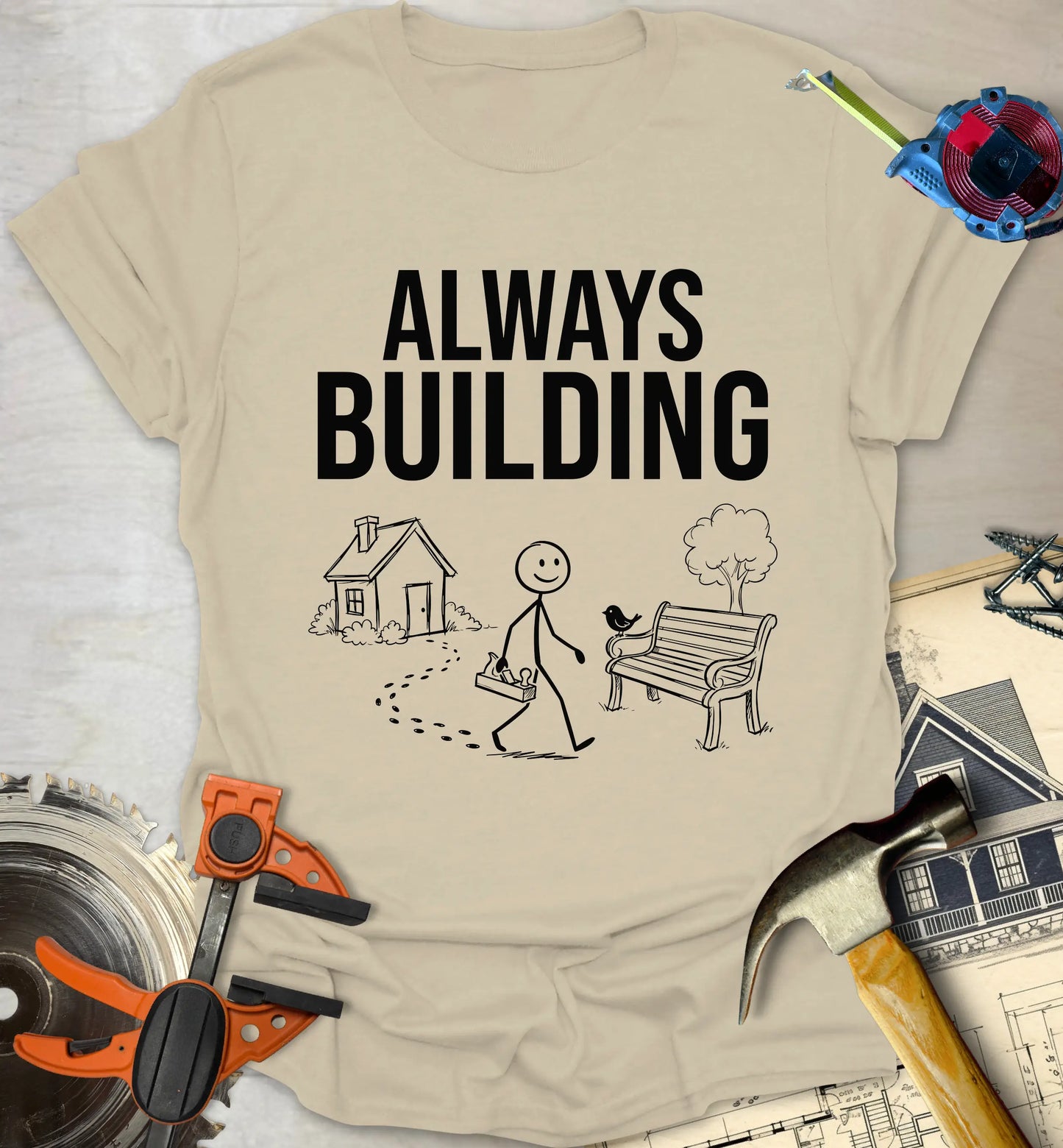 Building Bench - Sand