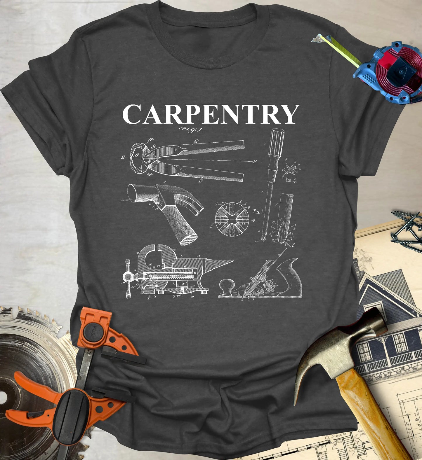 Carpentry Tools T-Shirt
