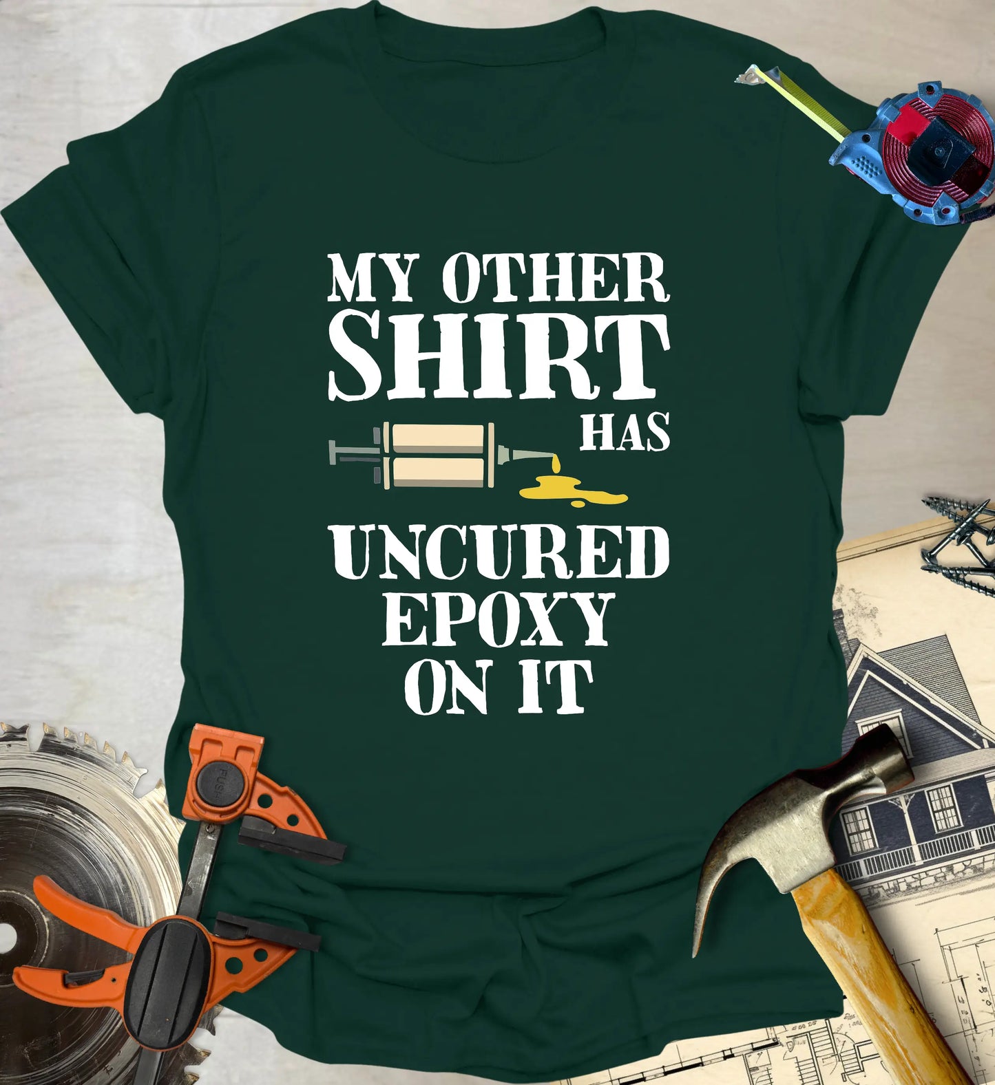 Uncured Epoxy T-Shirt