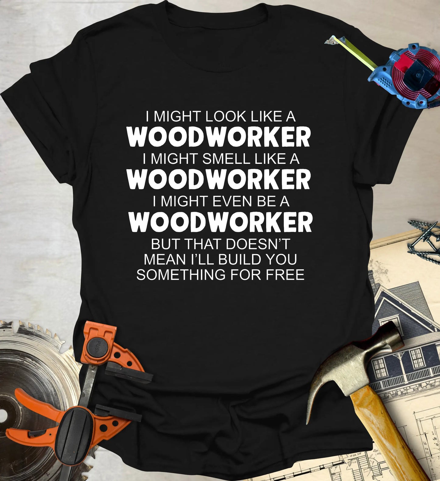 Won't Work Free T-Shirt