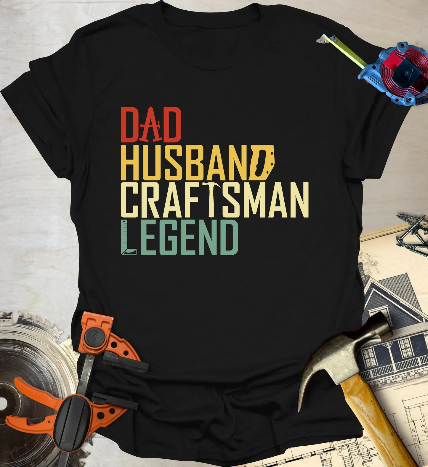 Dad Craftsman Tools T-Shirt