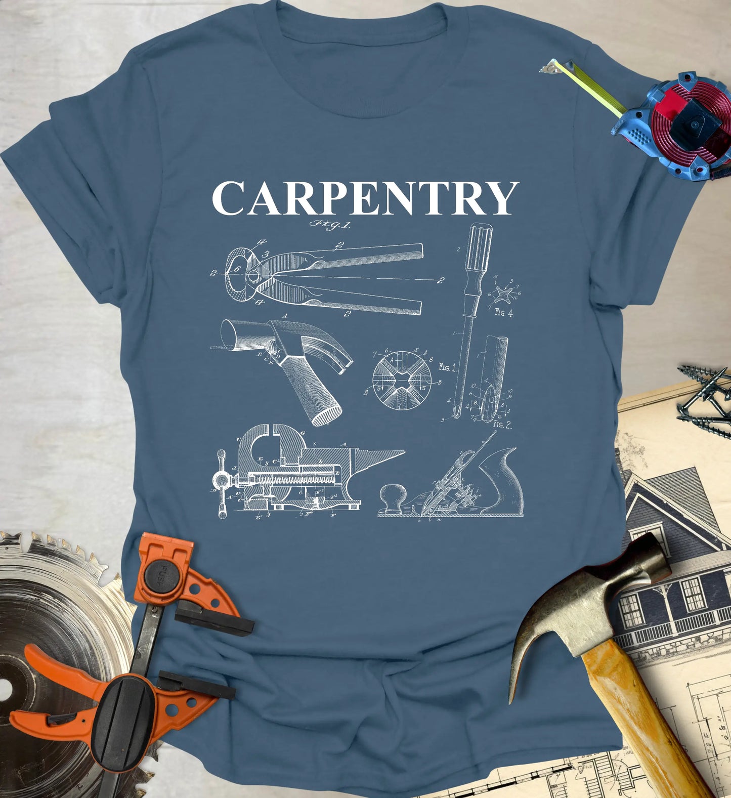 Carpentry Tools T-Shirt