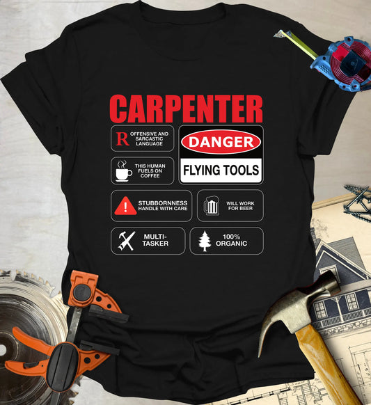 Carpenter Instructions T-Shirt