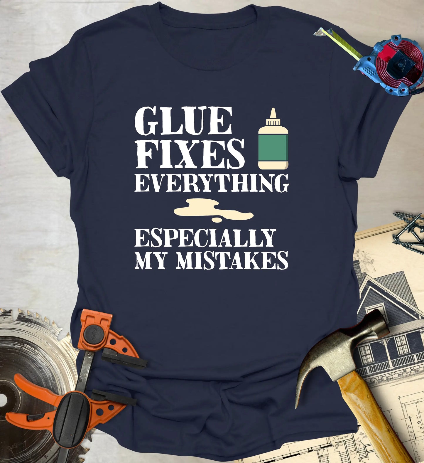 Glue Fixes T-Shirt