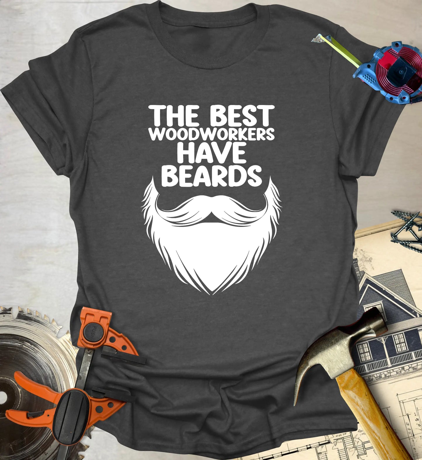 Woodworker Beard T-Shirt