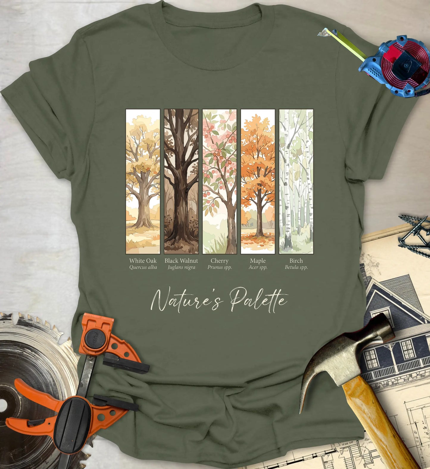 Nature's Palette - Military Green