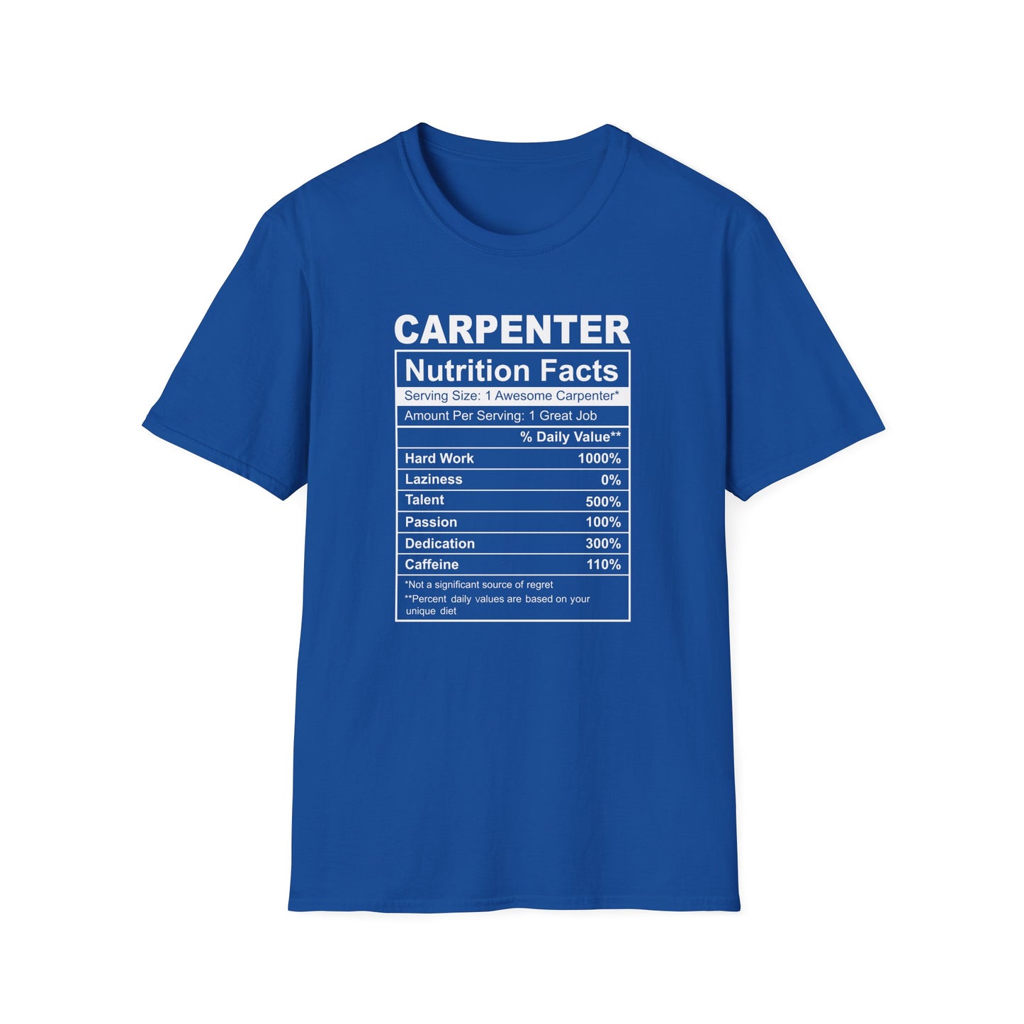 Nutrition Facts T-Shirt