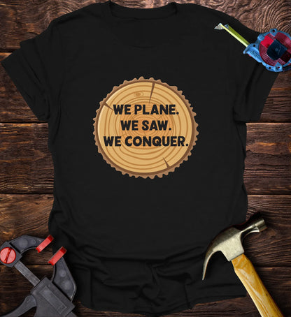 We plane we saw we conquer