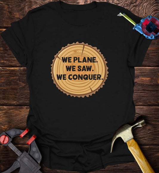 We plane we saw we conquer