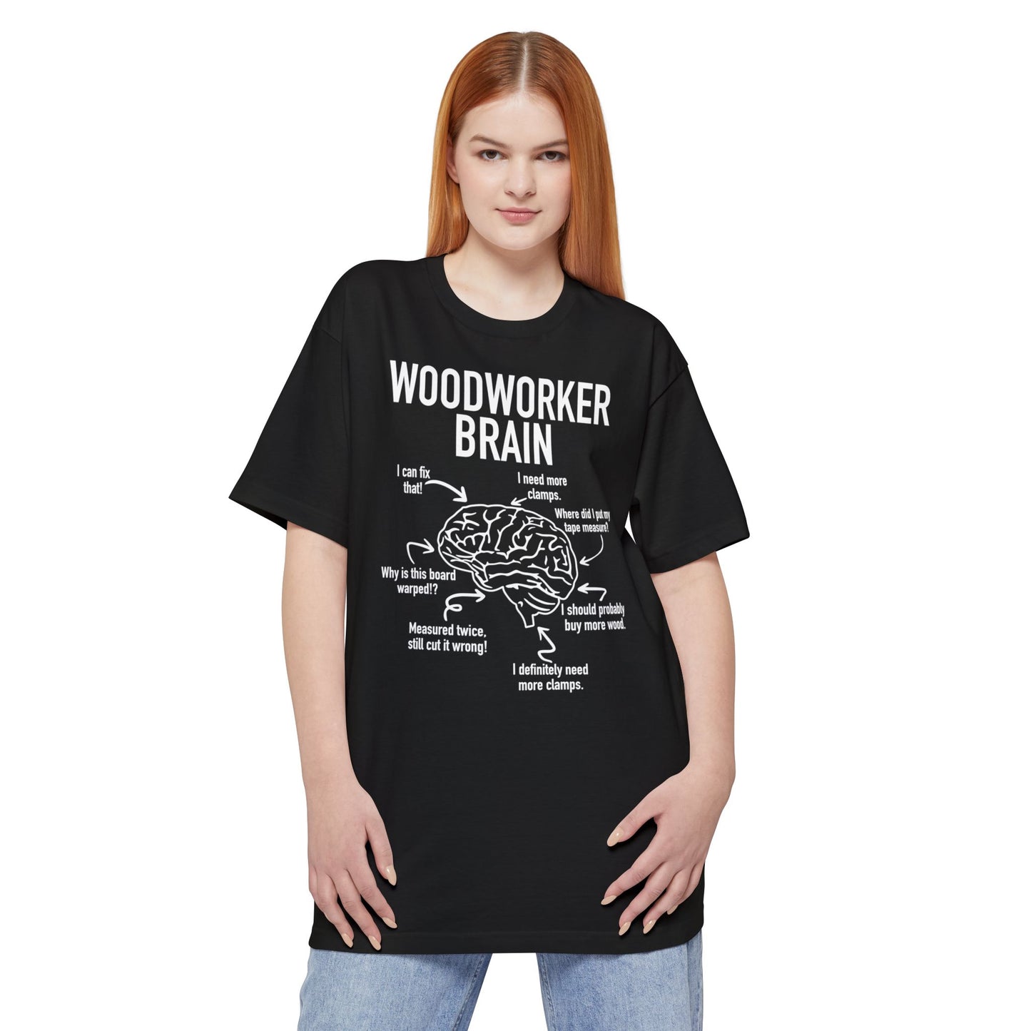 Woodworker Brain - Unisex Tall Beefy-T