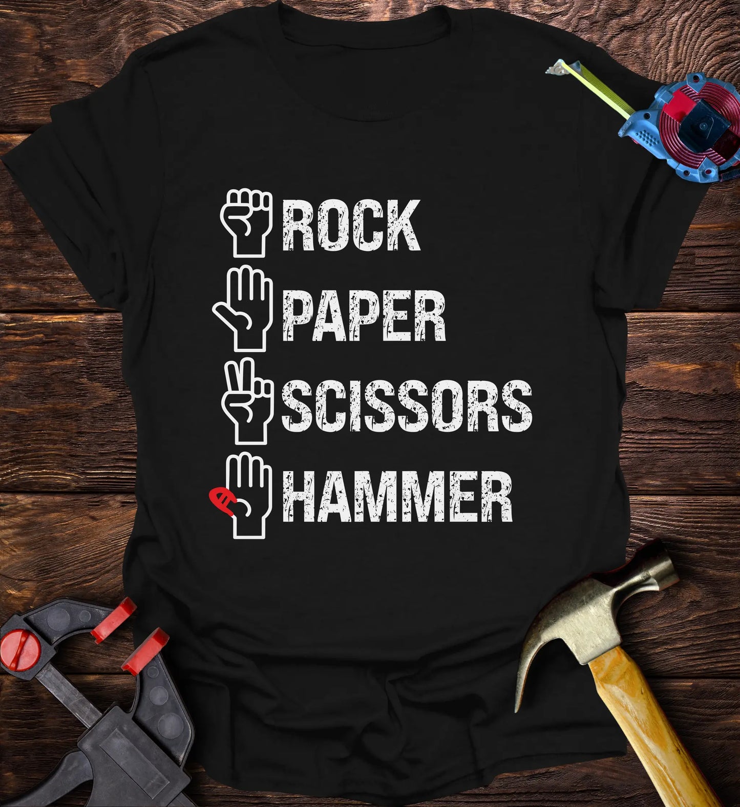 Rock Paper scissors hammer