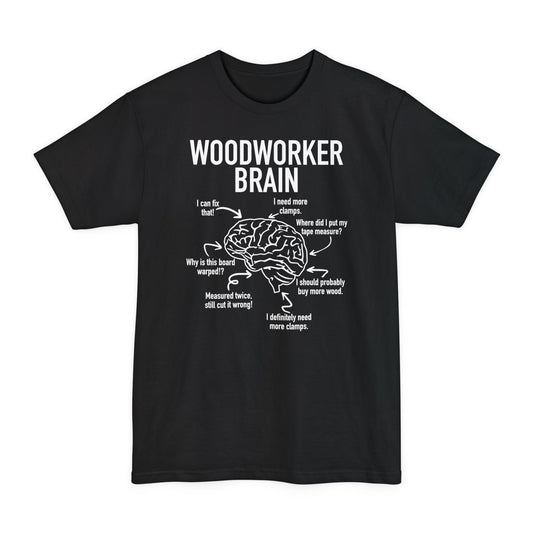 Woodworker Brain - Unisex Tall Beefy-T