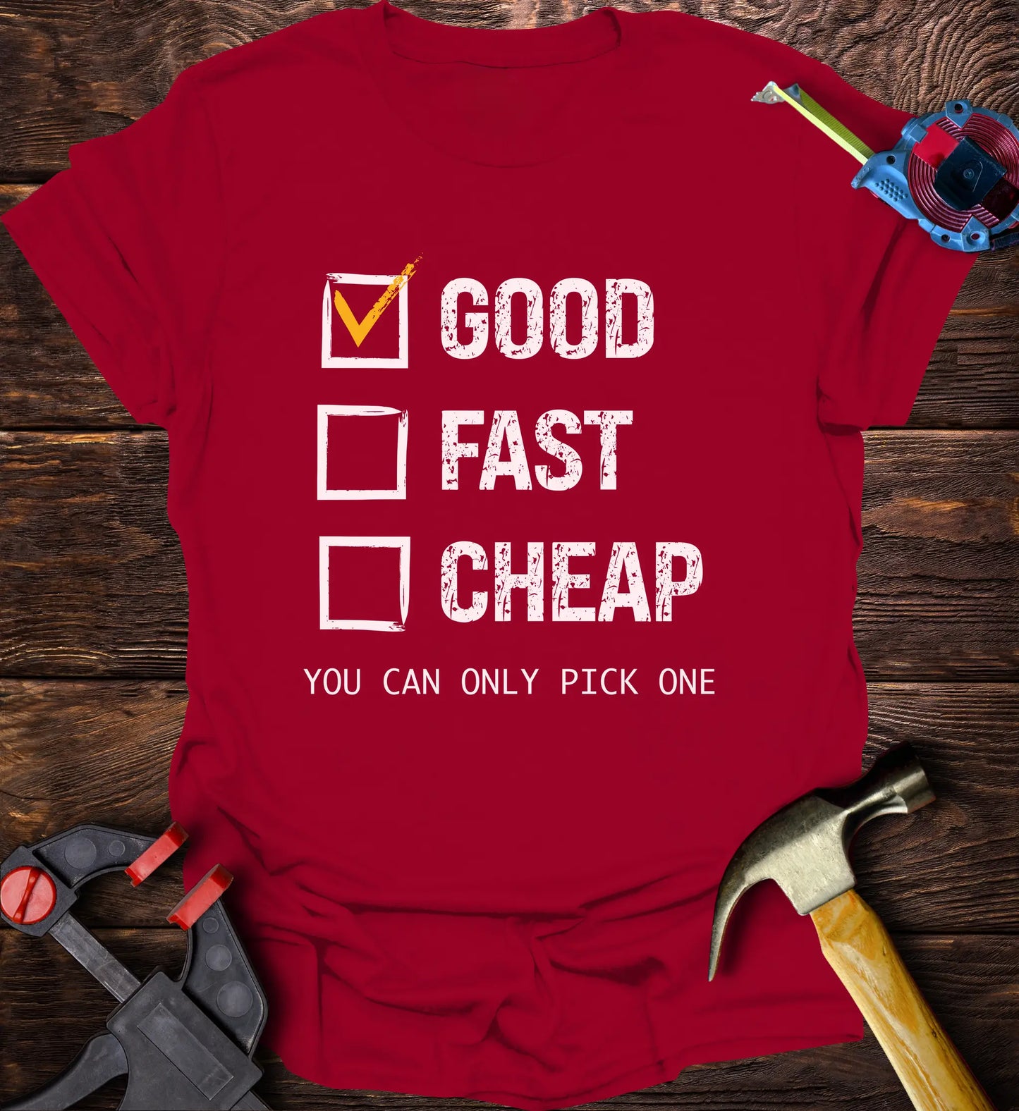 Good Fast Cheap - You can only pick one