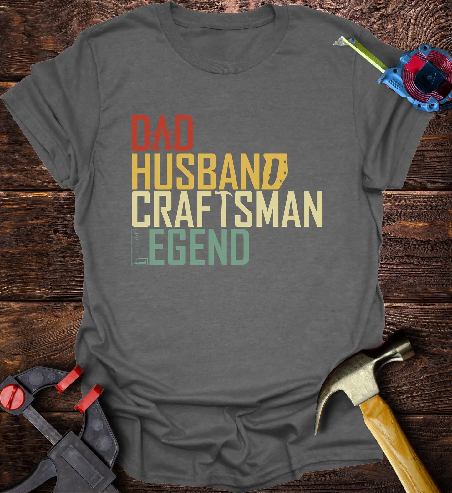 Dad husband craftsman legend (tools)