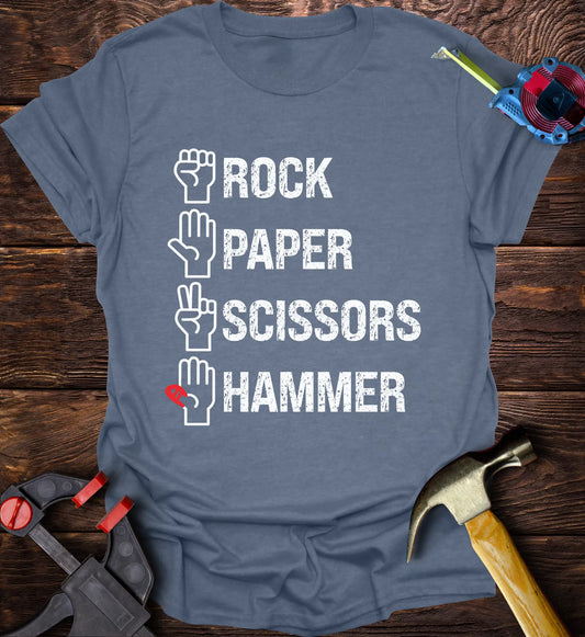 Rock Paper scissors hammer