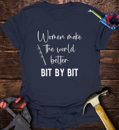 Women make the world better bit by bit