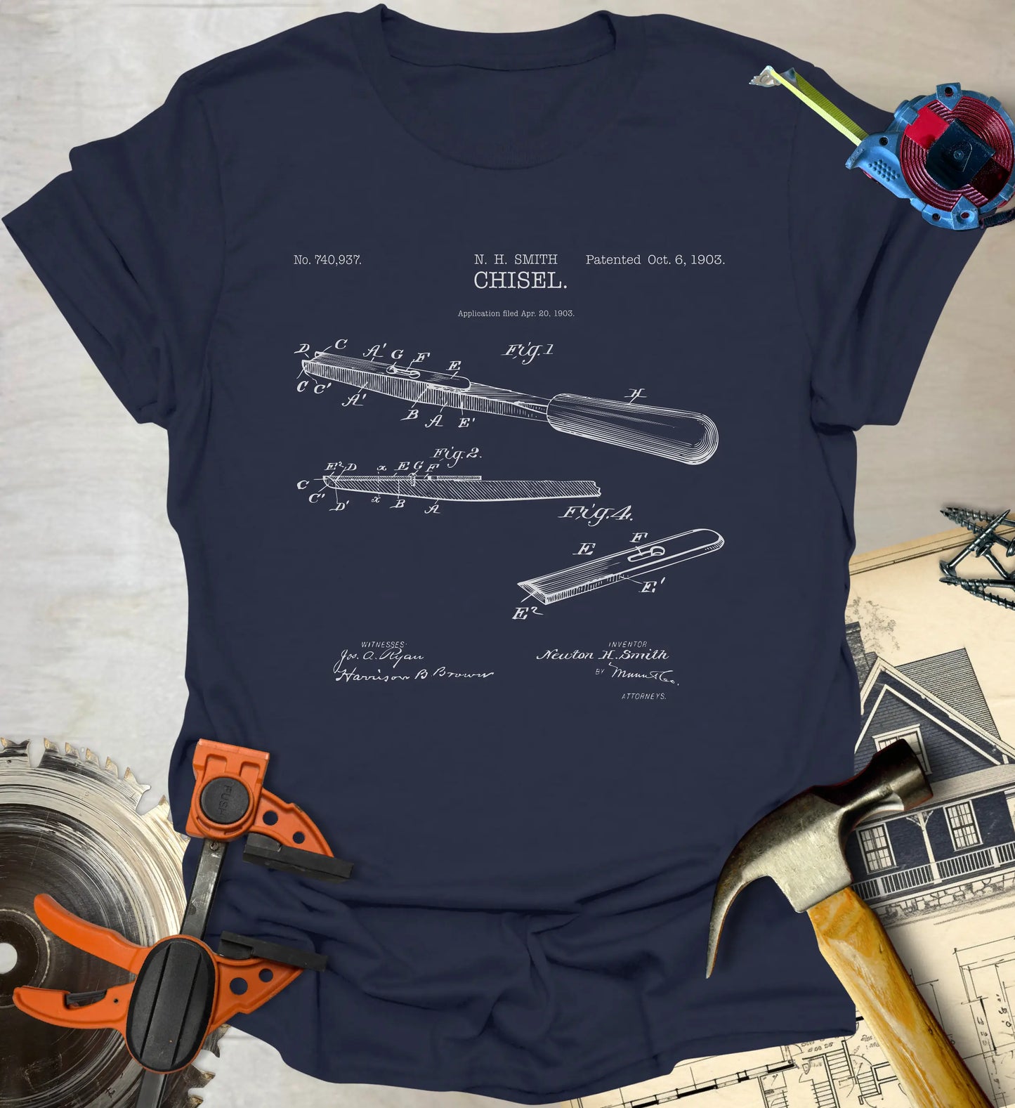 Chisel Patent T-Shirt