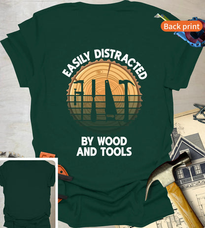 Easily Distracted Back T-Shirt