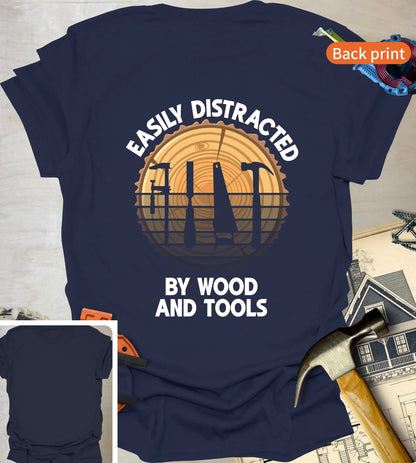 Easily Distracted Back T-Shirt