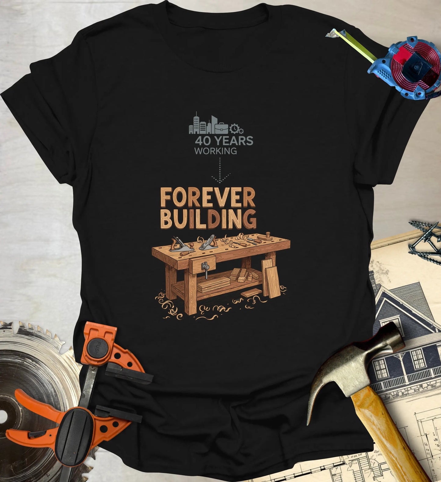 Forever Building T-Shirt | Customizable