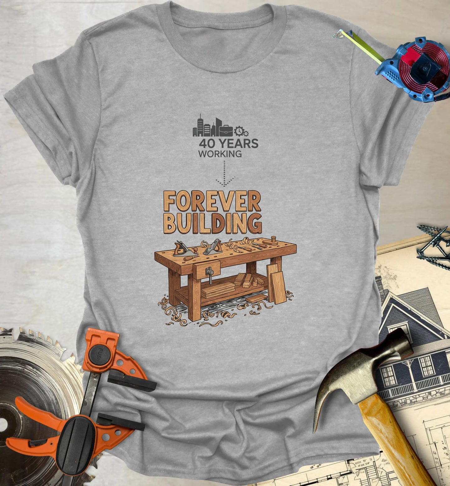 Forever Building T-Shirt | Customizable